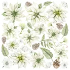 Ciao Bella Vellum kivágóív készlet 6" (15 cm) - Sparkling Christmas - Vellum Fussy Cut (6 lap)