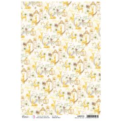   Ciao Bella Rizspapír A4 - Magic of the year - Sparkling Christmas - Rice Paper (1 ív)