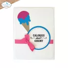 Szilikonbélyegző - A5 - Good Food Good Mood - ECD Clear Stamps (1 csomag)