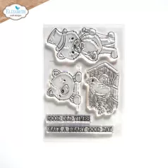   Szilikonbélyegző - A6 - Good Old Times - ECD Clear Stamps (1 csomag)