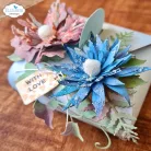 Szilikonbélyegző - A5 - With Love Sentiments - ECD Clear Stamps (1 csomag)