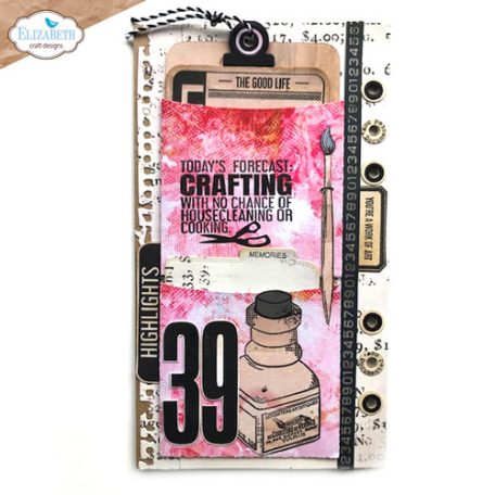 Papírkészlet - 12" (30 cm) - Grungy Wood - ECD Patterned Cardstock Paper (1 csomag)