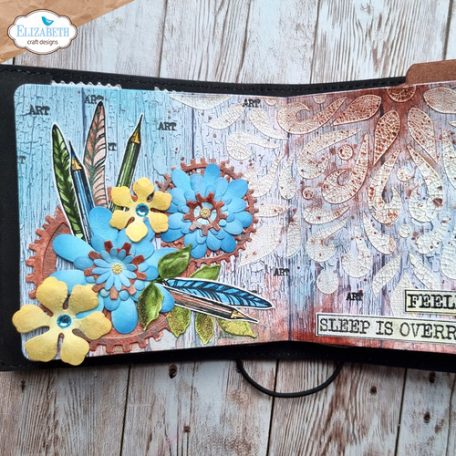 Papírkészlet - 12" (30 cm) - Bellerose Pink - ECD Patterned Cardstock Paper (1 csomag)