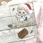 Szilikonbélyegző - A6 - Santa Claus - ECD Clear Stamps (1 csomag)