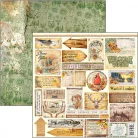 Ciao Bella Scrapbook papírkészlet 12" (30 cm) - Into the Wild - Paper Pad (12 lap)