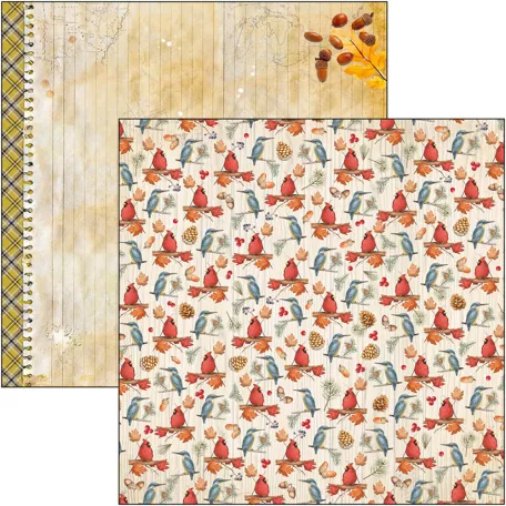 Ciao Bella Scrapbook papírkészlet 12" (30 cm) - Into the Wild - Patterns Pad (8 lap)