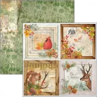 Ciao Bella Scrapbook papírkészlet 8" (20 cm) - Into the Wild - Paper Pad (12 lap)