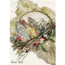 Stamperia Öntőforma A4 - Christmas - Christmas Houses - Soft Mould (1 db)