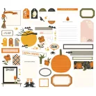 Simple Stories Kivágatok  - Journal Bits & Pieces - FaBOOlous (1 csomag)