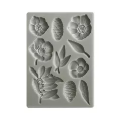   Stamperia Szilikon öntőforma A6 - Christmas - Pinecones - Silicon Mould (1 db)