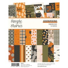  Simple Stories Papírkészlet 6"x8" - Paper Pad - FaBOOlous (24 lap)