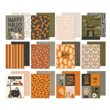 Simple Stories Papírkészlet 6"x8" - Paper Pad - FaBOOlous (24 lap)