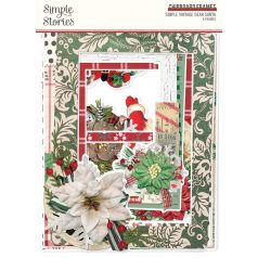   Simple Stories Chipboard  - Chipboard Frames - Simple Vintage Dear Santa (1 csomag)