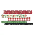 Simple Stories Dekorációs ragasztószalag  - Washi Tape - Simple Vintage Dear Santa (5 db)