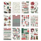 Simple Stories Matrica  - Sticker Book - Simple Vintage 'Tis The Season (12 ív)