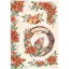 Stamperia Rizspapír A4 - All Around Christmas - Garland with Cat - Rice Paper (1 ív)