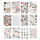 Simple Stories Matrica  - Sticker Book - Boho Christmas (12 ív)