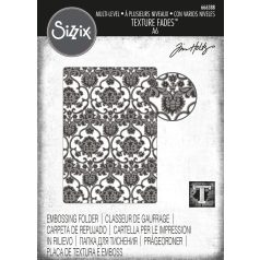   SIZZIX 3D Domborító mappa 666388 - Tapestry - Tim Holtz - 3-D Textured Impressions Embossing Folder (1 csomag)