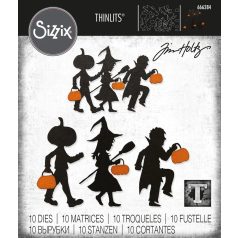   SIZZIX vágósablon 666384 - Halloween Night - Tim Holtz - Thinlits Die Set  (1 csomag)