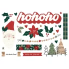 Simple Stories Kivágatok  - Simple Pages Pieces - Boho Christmas (1 csomag)