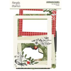   Simple Stories Chipboard  - Chipboard Frames - The Holiday Life (1 csomag)