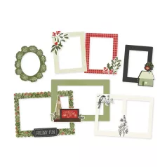   Simple Stories Chipboard  - Chipboard Frames - The Holiday Life (1 csomag)