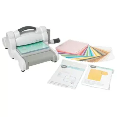   Sizzix Big Shot A5 Vágó- és domborítógép - Új Indulókészlet! - Sizzix Big Shot Starter Kit  (1 csomag)