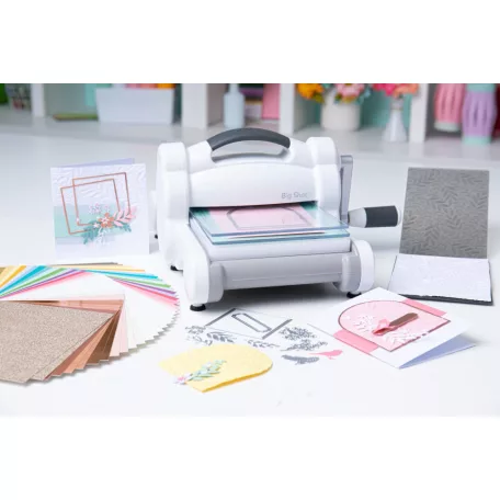 Sizzix Big Shot A5 Vágó- és domborítógép - Új Indulókészlet! - Sizzix Big Shot Starter Kit  (1 csomag)