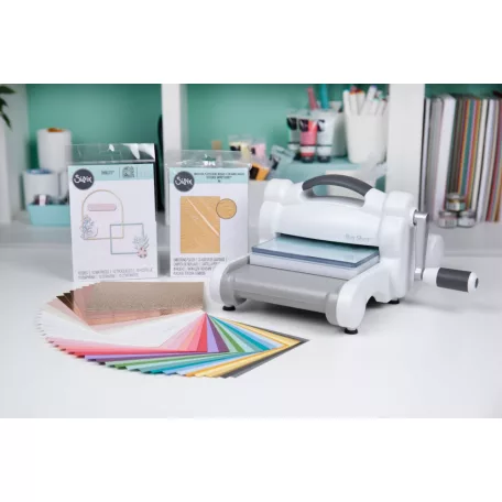 Sizzix Big Shot A5 Vágó- és domborítógép - Új Indulókészlet! - Sizzix Big Shot Starter Kit  (1 csomag)