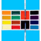 Meeden Porcelán paletta 14 rekeszes - Porcelan Paint Palette (1 db)