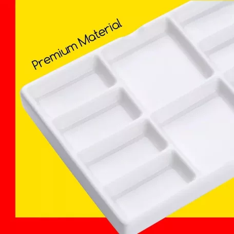 Meeden Porcelán paletta 14 rekeszes - Porcelan Paint Palette (1 db)