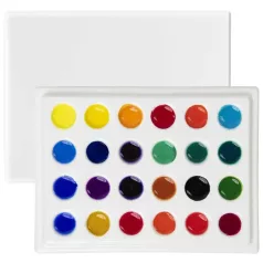   Meeden Porcelán paletta 24 rekeszes - Porcelan Paint Palette (1 db)