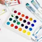 Meeden Porcelán paletta 24 rekeszes - Porcelan Paint Palette (1 db)