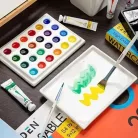 Meeden Porcelán paletta 24 rekeszes - Porcelan Paint Palette (1 db)