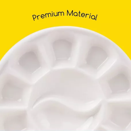 Meeden Porcelán paletta 12 rekeszes - Porcelan Paint Palette (1 db)