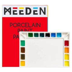   Meeden Porcelán paletta 18 rekeszes - Porcelan Paint Palette (1 db)