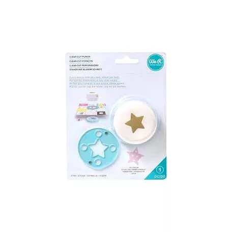 WRMK Mintalyukasztó 1" (2,54 cm) - Star - Csillag - Clear-Cut Punch (1 db)