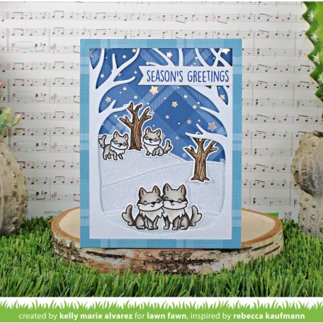 Lawn Fawn Klisé LF3264 - starry sky - Hot Foil Plate (1 db)