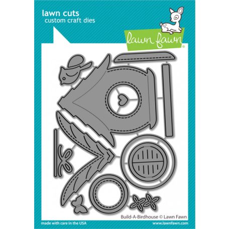 Lawn Fawn Vágósablon LF3251 - build-a-birdhouse - Lawn Cuts (1 csomag)