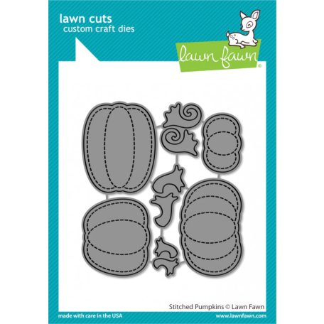 Lawn Fawn Vágósablon LF3245 - stitched pumpkins - Lawn Cuts (1 csomag)