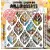 AALL & CREATE Stencil 6" (15 cm) - Crisp Tulips (1db)