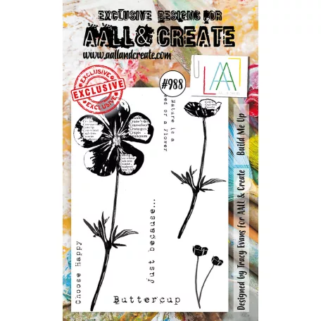 AALL & CREATE Szilikonbélyegző A6 - Build Me Up - Stamp Set (1 db)