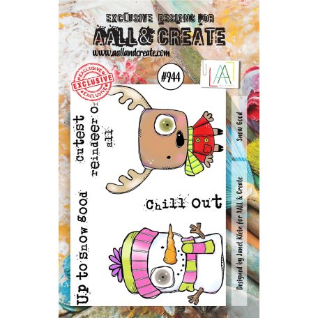 AALL & CREATE Szilikonbélyegző A7 - Snow Good - Stamp Set (1 db)