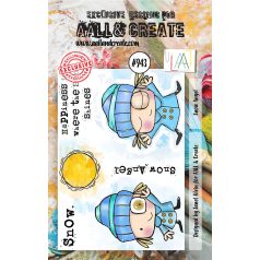   AALL & CREATE Szilikonbélyegző A7 - Snow Angel - Stamp Set (1 db)
