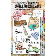   AALL & CREATE Szilikonbélyegző A6 - Rome Italy - Stamp Set (1 db)
