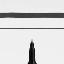 Sakura Lakkfilc (0.7 mm) - Black - Extra Fine - Pen-touch (1 db)