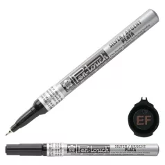   Sakura Lakkfilc (0.7 mm) - Silver - Extra Fine - Pen-touch (1 db)