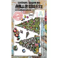   AALL & CREATE Szilikonbélyegző A6 - Fir Wonderland - Stamp Set (1 db)
