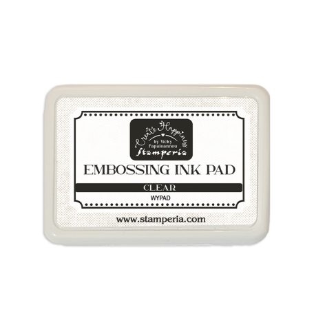 Stamperia Tinta domborítóporhoz - Clear - Create Happiness - Embossing Pad (1 db)
