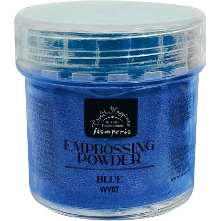 Stamperia Domborítópor - Blue - Create Happiness - Embossing Powder (1 db)